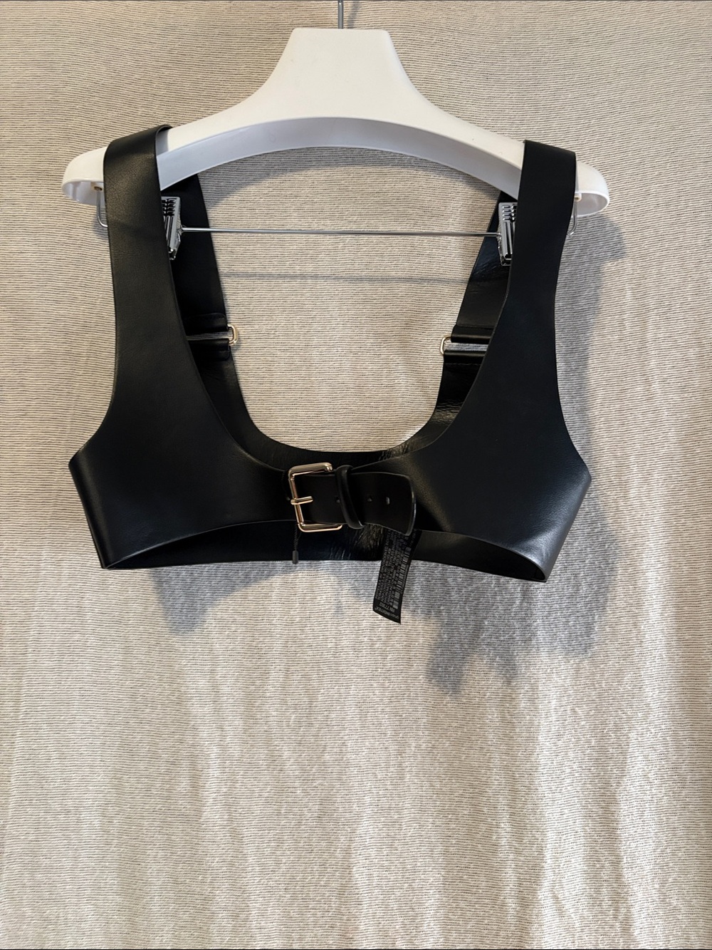Zara Faux Leather Harness Belt